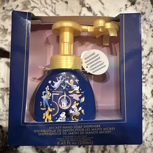 Walt Disney World 50th Anniversary Mickey Soap Dispenser Parks Mickey Mouse  NEW